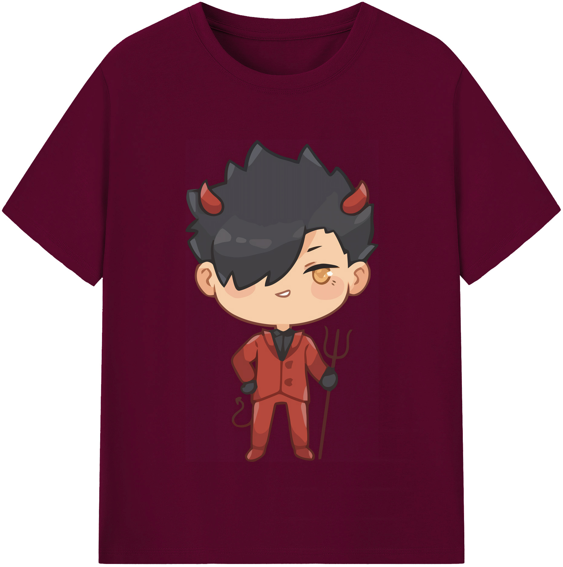 （画像用） ハイキュー!! Haikyu!! レディースカジュアルプリントTシャツ（綿100％）